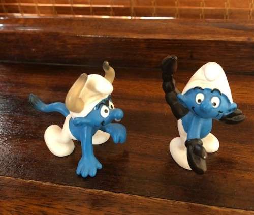 Smurf figurines
