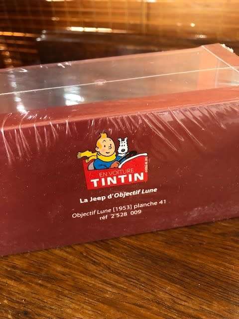 Tintin model cars