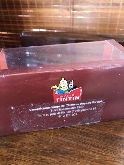 Tintin model cars
