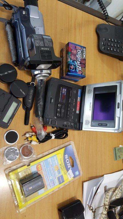 Nice Sony digital handycam  Has been tested and works fine. Two  Batteries Sony Battery Charger w/ w