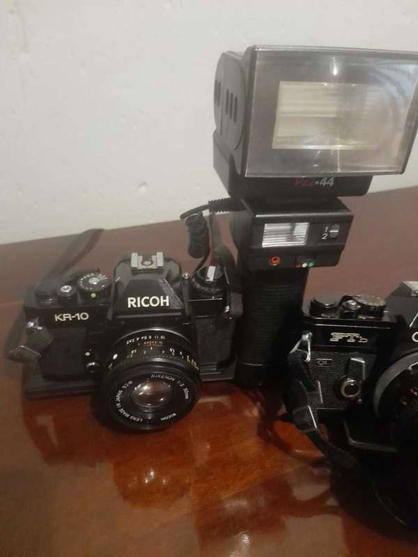 2 Vintage camera collection In used condition as a lot as is