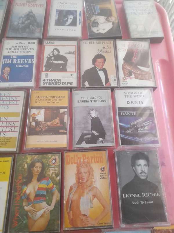 56 Music Tapes as a lot
