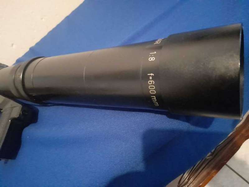 Bazooka Lens RARE FIND NOVOFLEX Noflexar 600mm f/8.0