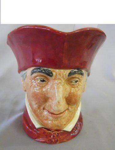 A large Royal Doulton CHARACTER JUG The Cardinal 16.5cm high