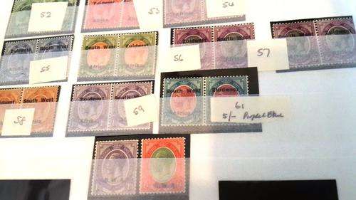 Here is a album almost full with the best S.W.A. Stamps  I have seen