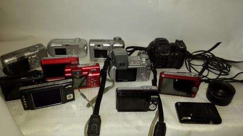 This auction is for 12 cameras being sold for parts, as is, no refunds. Each camera has an issue fun