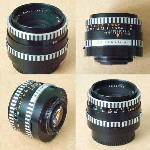 Zeiss Jena Pancolar 1.8 / 50mm lens M42 mount