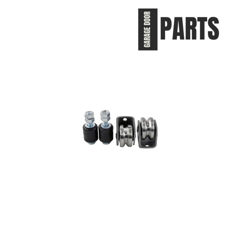 Gate Wheel Kit - 60mm - V-Profile