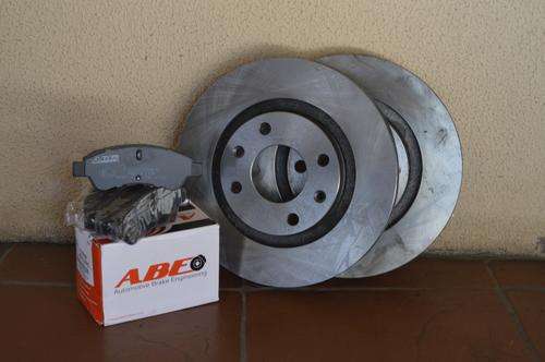 Brake disc and pad set Peugeot and Citroen
