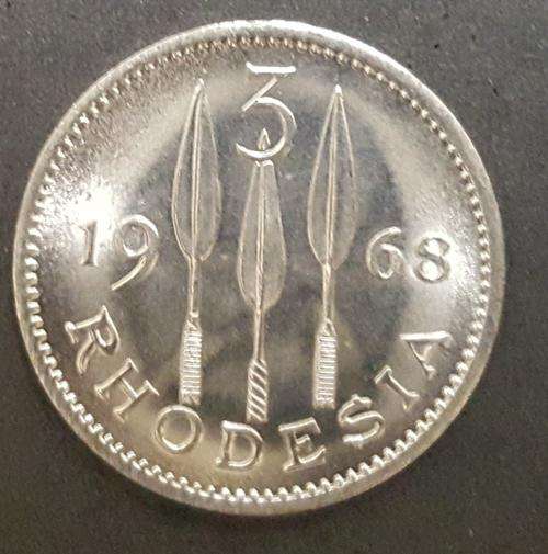 1968 Rhodesian 3d ***Uncirculated***