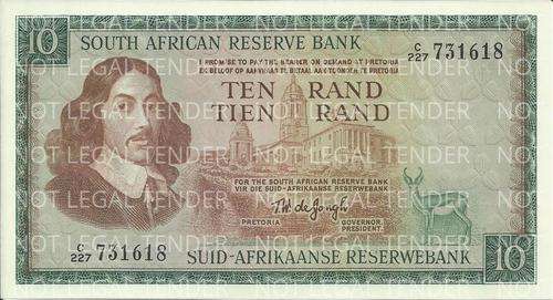 R10 T.W deJongh 1st Issue (E/A) ****UNCIRCULATED****