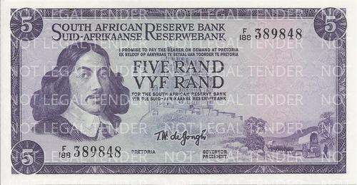R5 T.W deJongh 1st Issue ****UNCIRCULATED****