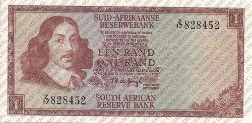 R1 ++Replacement++TW de Jongh 1st Issue A/E***UNCIRCULATED***