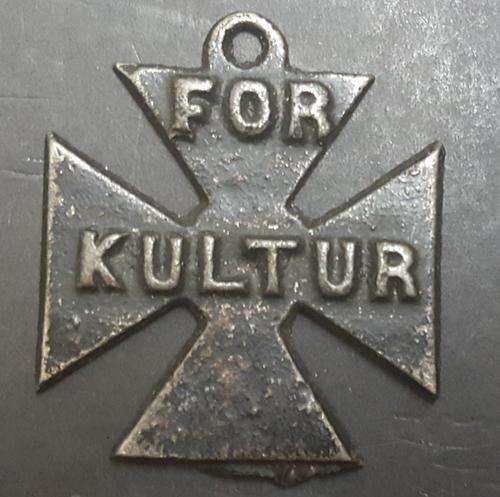 "For Kultur" Iron Cross Propaganda Medal