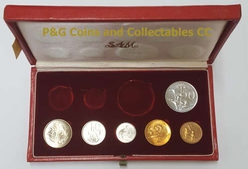 1969 **Broken Long Proof Set** 50c - 1c [NO GOLD | NO R1]
