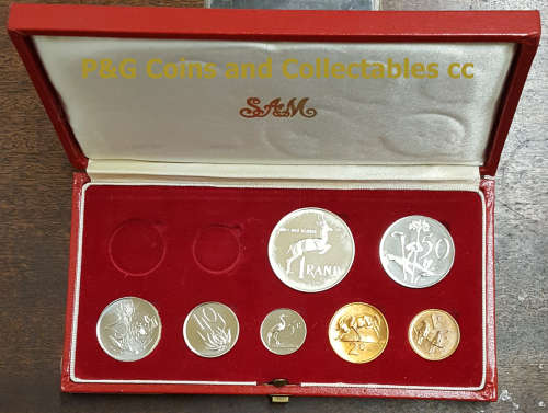 1967 **Broken Long Proof Set** R1 - 1c [NO GOLD]