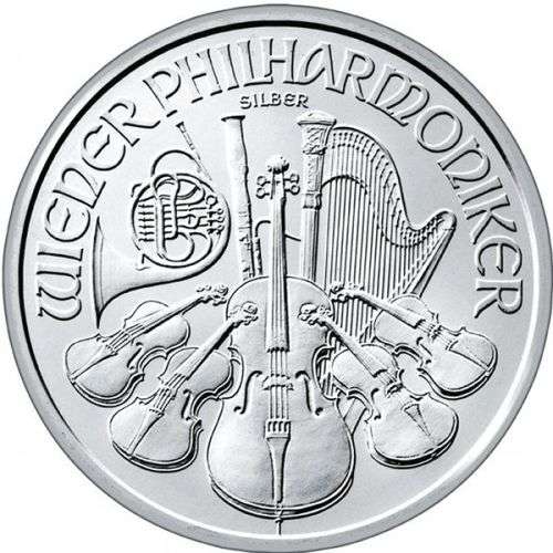 # Austrian Philarmonic Silver 1 oz Coin (BU) #