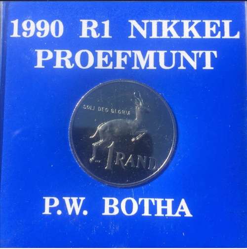 #1990 Nickel Proof R1 Coin#