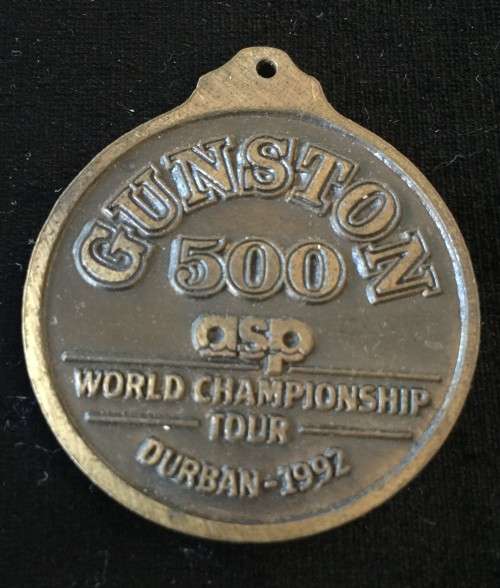 GUNSTON 500 Medal - Durban (1992)