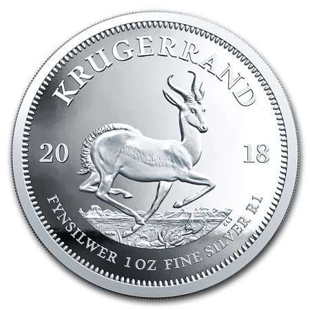 2019 SILVER 1oz KRUGERRAND (Cheapest on BOB)