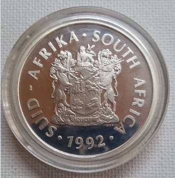 1992 SILVER PROOF R2 MINT TECHNOLOGY