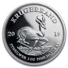 2019 SILVER 1oz PROOF KRUGERRAND - NEW