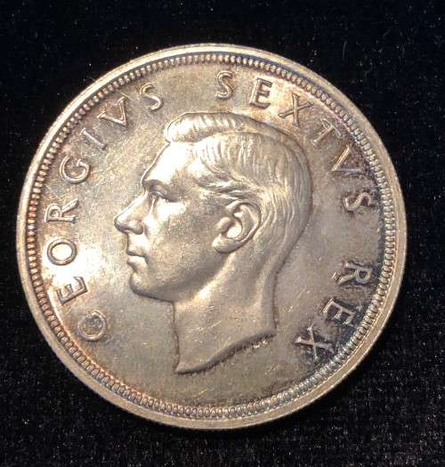 1948 South Africa 5 Shilling / Crown (UNC)