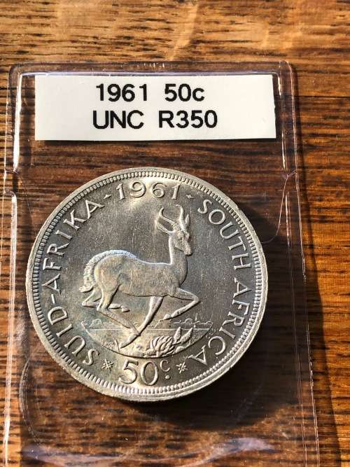 1961 CROWN / 50c (UNC)