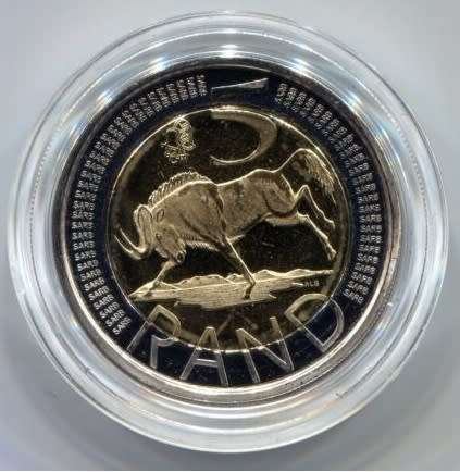 2004 Oom Paul Mint Mark R5 Coin