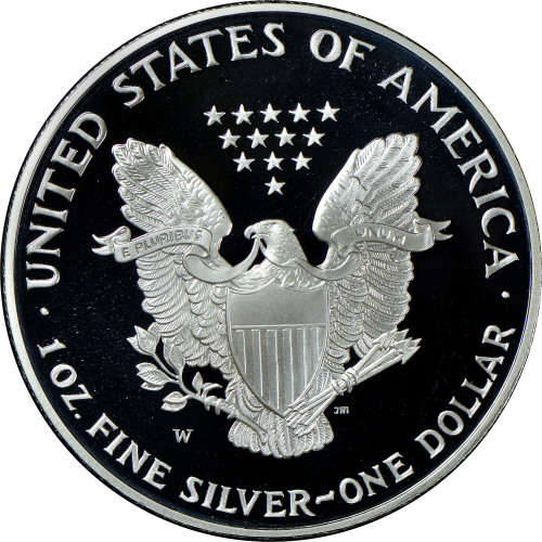 2019 USA 1oz SILVER EAGLE $1 Proof Coin (W)
