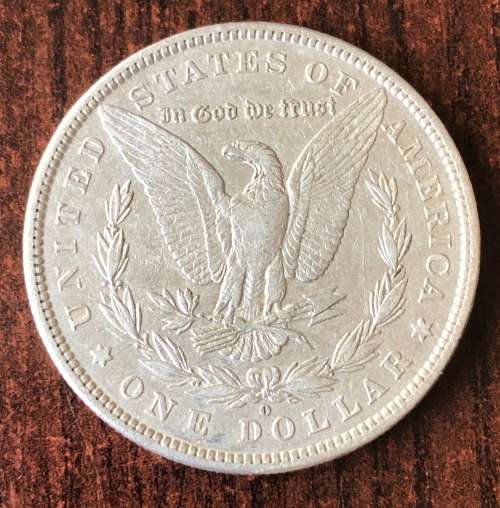 1881 USA Silver Morgan Dollar (O)