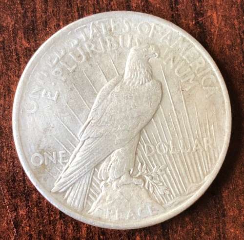 1923 USA Silver Peace Dollar