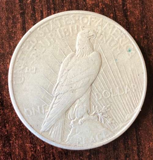 1926 USA Silver Peace Dollar (D)