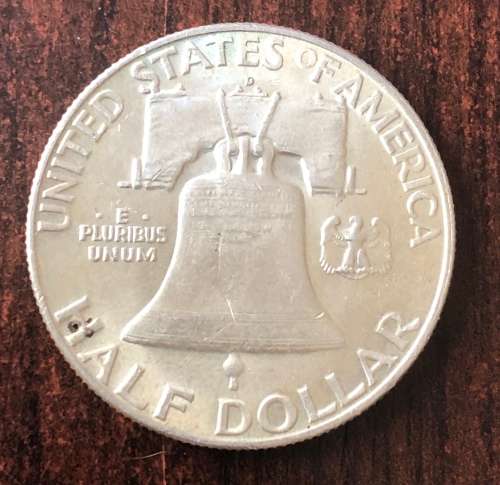 1959 USA Silver 1/2 Dollar (D)