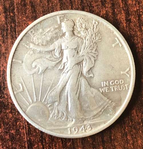 1943 USA Silver 1/2 Dollar