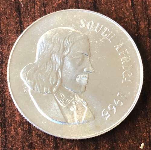 1965 RSA Proof Silver R1 Coin (English)