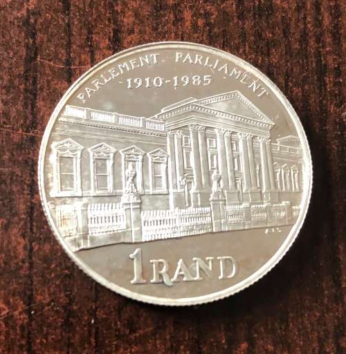 1985 Parliament SILVER R1 Coin (Proof)