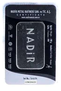 Istanbul 100g Pure SILVER Bar