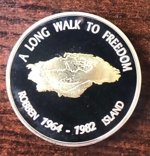 Nelson Mandela 1oz Pure SILVER Medallion