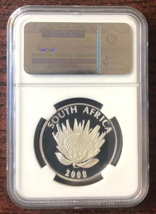 2008 Mahatma Gandhi Proof SILVER R1