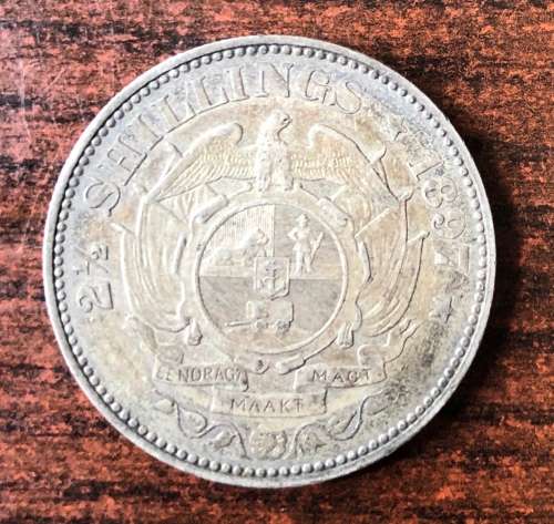 1897 ZAR 2½ Shillings