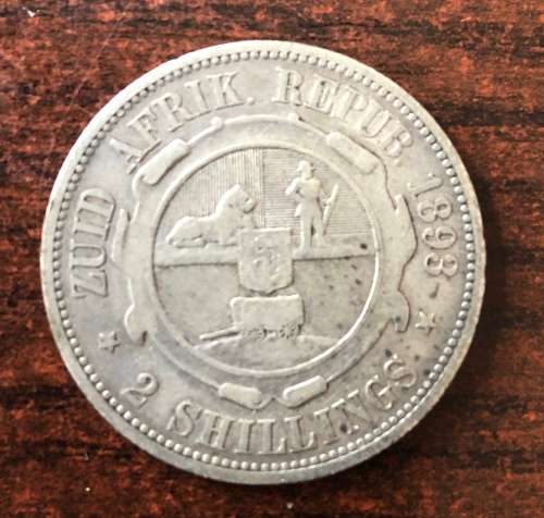 1893 ZAR 2 Shillings