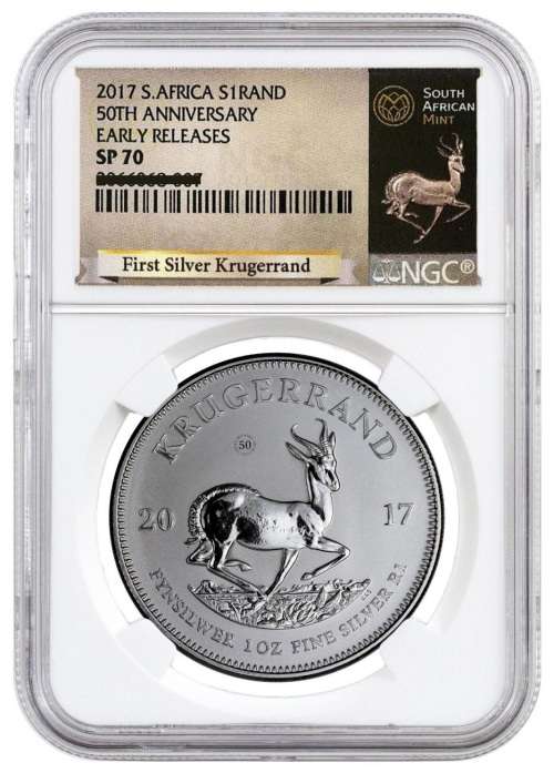 2017 SILVER Krugerrand (SP70)