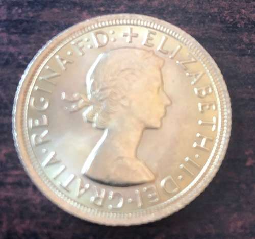 1966 GOLD Sovreign (UNC)