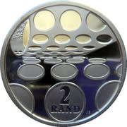 1992 SILVER 1oz Mint Technology R2 Coin