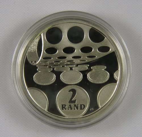 1992 SILVER 1oz Mint Technology R2 Coin