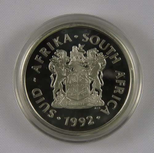 1992 SILVER 1oz Mint Technology R2 Coin