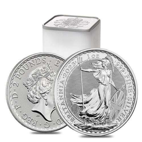 2023 British Britannia SILVER 1oz Coin