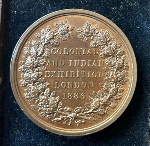 1886 London, Colonial and Indian Exhibition Award Medal