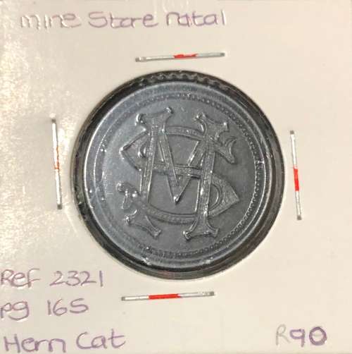 Mine Store Natal ( Ref:2321 Page 165 Hern Catalogue)